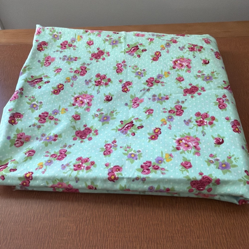 Feldman Fabric Flowers & Dots Approximately 2 Yards